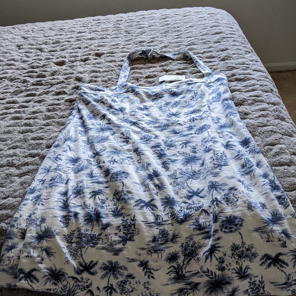 Abercrombie & Fitch Halter Linen Dress